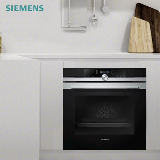 西门子（SIEMENS）嵌入式烤箱 HB653GCS1W德国进口 商品图1