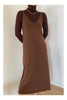 LECRESCENDO | 羊毛吊带裙 [ 巧克力 ] 商品缩略图1