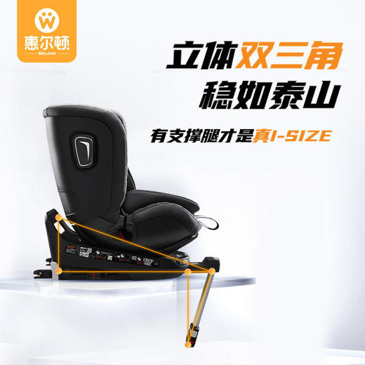 惠尔顿智转pro儿童安全座椅宝宝座椅 pro智能版 商品图2