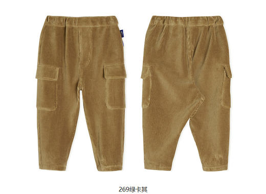 JNBY   23年春款  高弹性灯芯绒长裤   YN1E12330 商品图8