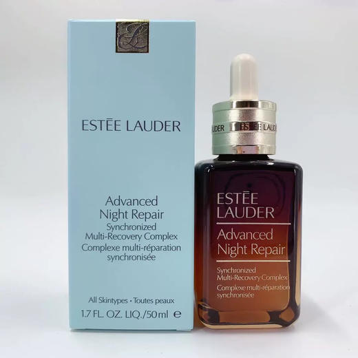 七代新版雅诗兰黛ANR小棕瓶特润修护淡纹精华保湿维稳50ml效期27年7月外包装轻微破损 商品图0