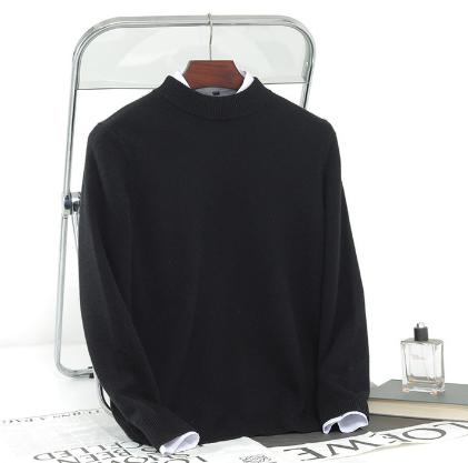 逸红颜 #明月优选 🔥亏本男士羊绒🔥「行走的电热毯」100山羊绒加厚男士羊毛衫,  超级保暖,不惧降温冷空气 商品图2