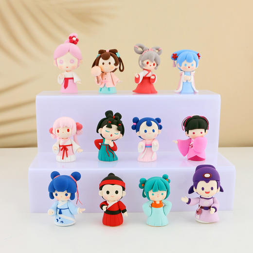 【创意手工，安全无毒】 罗弗超轻黏土国潮主题粘土手工diy材料包橡皮泥无毒儿童彩泥成人 商品图1