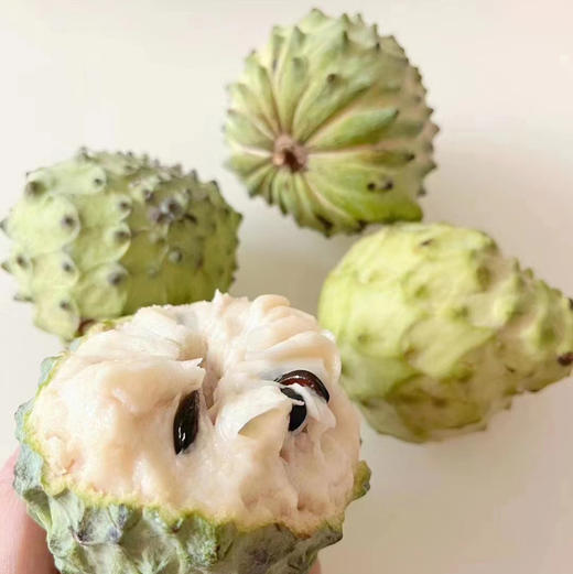 【牛奶释迦礼盒】放软超级美味，新鲜到店，硬，常温放软置尾部有裂口就可以食用，营养充沛，健康美味，超级香甜！ 商品图9