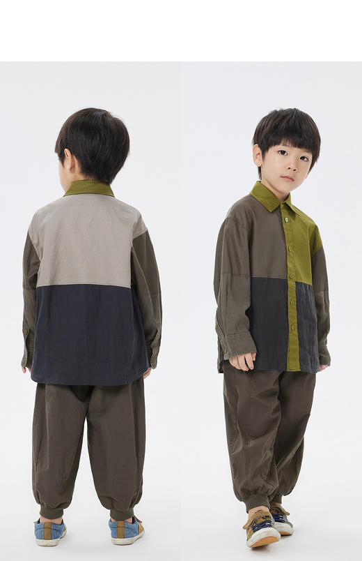 JNBY   23年春款  全棉轻便长袖衬衣  1N1213480 商品图4