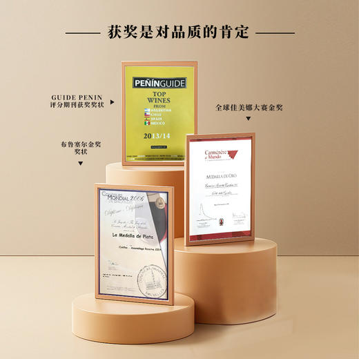 【辛迪娅】A-1F意大利帝国红葡萄酒 750ml单支盒装 商品图1