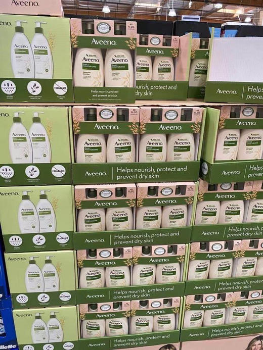 Aveeno燕麦高效保湿润肤露591ml*2瓶套装 商品图3