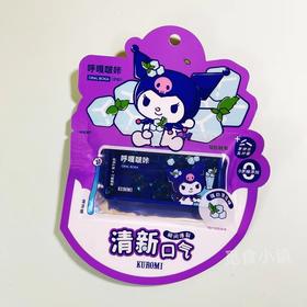 呼嘎啵咔强劲薄荷味无糖爆珠3g/盒