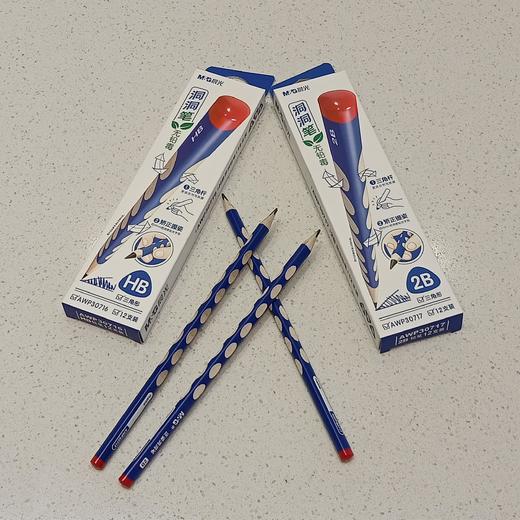 晨光正姿洞洞笔HB三角木杆铅笔AWP30716 商品图0