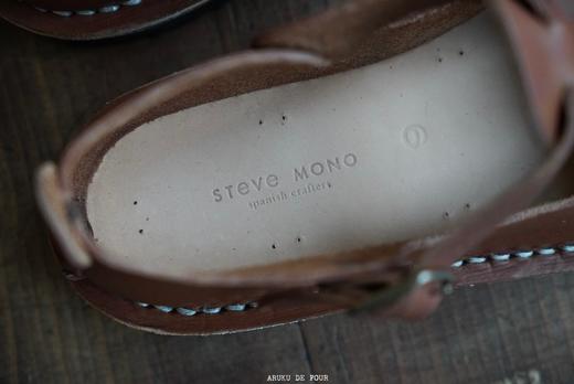 STEVE MONO 植物鞣制手工皮鞋(棕色) 商品图12