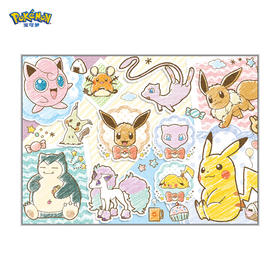 pic it 平面拼图 宝可梦系列 蜡笔艺术2PITCKS42002
