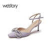 westory女士高跟鞋女鞋凉鞋细跟性感55301 商品缩略图2