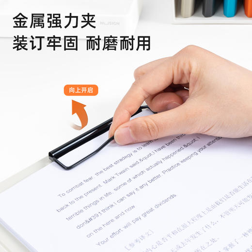 得力5440因为遇见你竖式折页板夹(混)(个) 商品图4