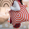 德国LOQI 博物馆系列 红色螺旋LB.SR 时尚艺术环保万用袋 折叠大容量单肩手提购物袋承重40斤防泼水 路易斯·布尔乔亚 商品缩略图2