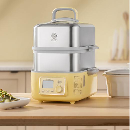 【专柜-北鼎】北鼎双层蒸炖锅电蒸锅多功能家用电炖锅10L隔水炖盅全自动预约蒸煮锅G56A 商品图2