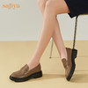 【新春秒杀】Safiya/索菲娅 英伦学院风2023年新款软皮一脚蹬厚底JK小皮鞋 SF31112023 商品缩略图6