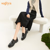 【新春秒杀】Safiya/索菲娅 英伦学院风2023年新款软皮一脚蹬厚底JK小皮鞋 SF31112023 商品缩略图3