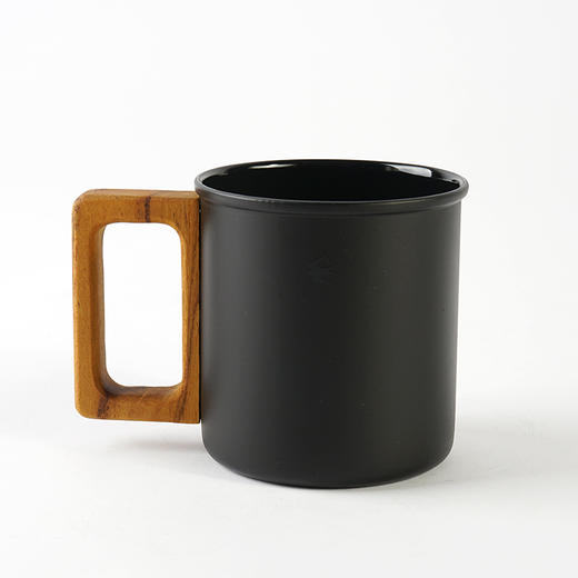 GSP TSUBAME M&W MUG M BLACK 柚木手柄杯 黑色户外杯 商品图1