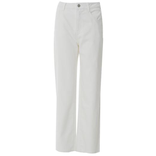 VIMAGE纬漫纪春季新款白色牛仔裤V1905520 商品图6