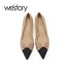 westory2023春季新款尖头细跟一脚蹬浅口单鞋高跟鞋女55771 商品缩略图3