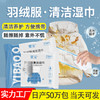 羽绒服湿巾清洁去污免洗衣物湿巾羽绒服专用清洁湿巾10包优惠装 商品缩略图1