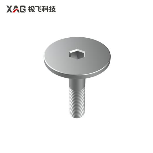 M4*15*18薄头内六角螺丝（不含螺帽） 商品图0