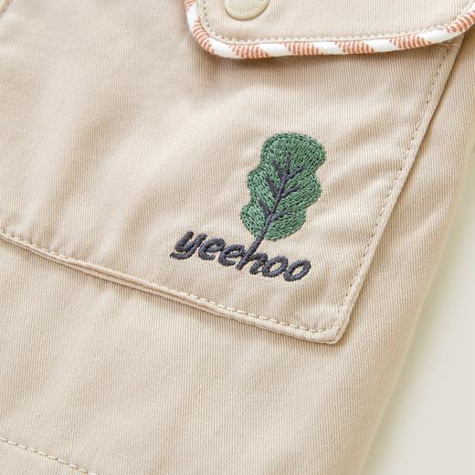 英氏男童轻薄风衣外套宝宝拉链衫衣2023春秋新款YRWGJ1P197A 商品图5