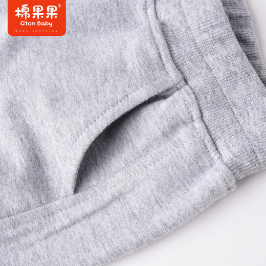 棉果果商场同款春季新品男童运动休闲纯棉百搭上身舒适度高针织长裤M112100223034 商品图1