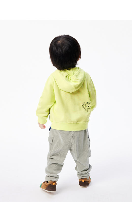 JNBY   23年春 款   纯棉连帽开襟卫衣  YN1412200 商品图4