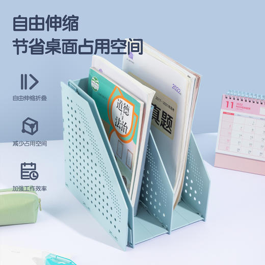 得力79000因为遇见你三联折叠文件框(个) 商品图3