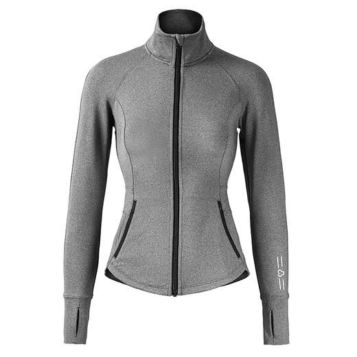 TITIKA运动外套女健身跑步骑行长袖修身夹克ALL DAY48J11042 商品图4