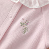 英氏婴儿哈衣女宝连体衣23春夏新款花边长袖外出爬服YRHAJ1P156A 商品缩略图4