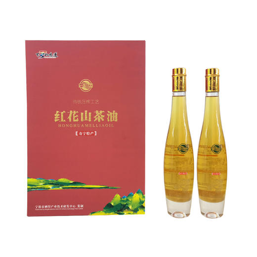 寿宁红花山茶油 礼盒装 275ml*2瓶/盒 商品图0