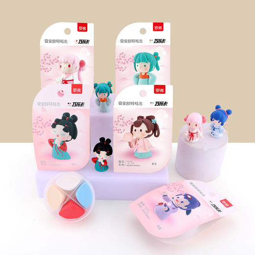 【创意手工，安全无毒】 罗弗超轻黏土国潮主题粘土手工diy材料包橡皮泥无毒儿童彩泥成人 商品图2