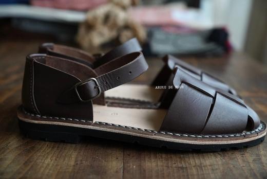 STEVE MONO 植物鞣制手工皮鞋 2色手工编织鞋(深棕37码6折) 商品图3