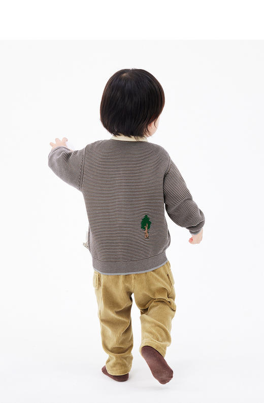 JNBY   23年春款  高弹性灯芯绒长裤   YN1E12330 商品图3