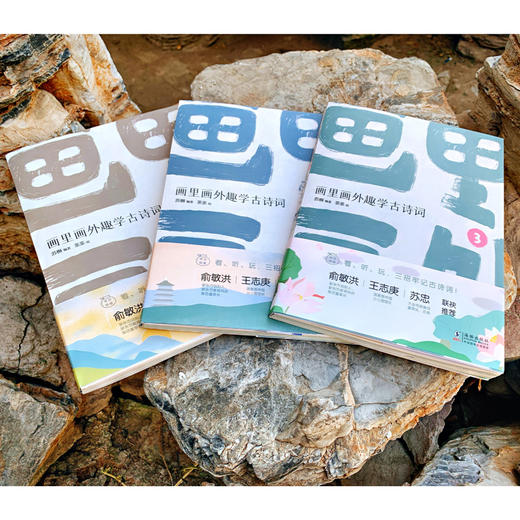 【新东方】画里画外趣学古诗词1-3套装 商品图1