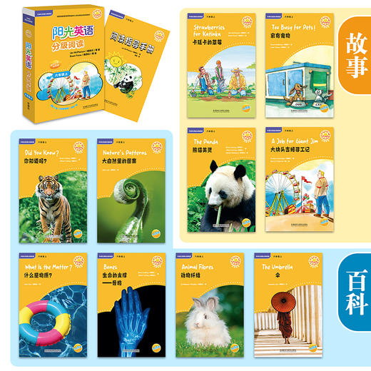 阳光英语分级阅读小学(可点读)(每盒10本读物+1本指导)(扫码听音频) 商品图11
