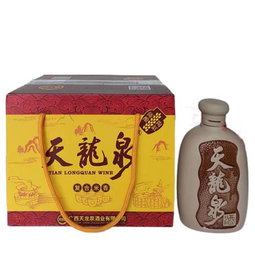 30°复合米香天龙泉酒 500ml*6瓶/件 商品图0