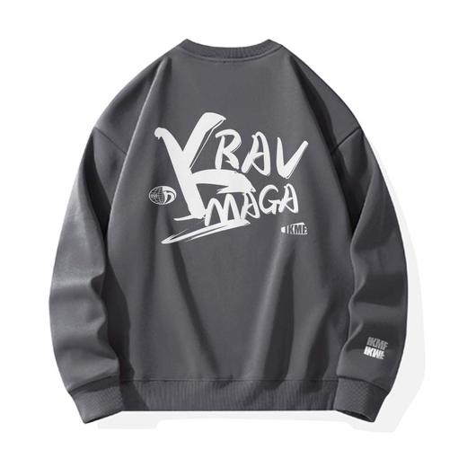 IKMF纯棉宽松KRAVMAGA圆领卫衣舒适 商品图1