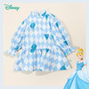 【商场同款】迪士尼童装女童连衣裙清新蓝春秋夏季舒适棉灰姑娘满印可爱裙子221DQ0111
 商品缩略图1