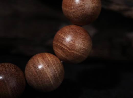 【青山特惠】1.8*13颗黑肉横纹印度迈索尔正区老山檀手串 L2 商品图4