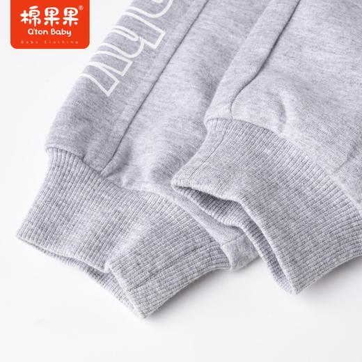 棉果果商场同款春季新品男童运动休闲纯棉百搭上身舒适度高针织长裤M112100223034 商品图2