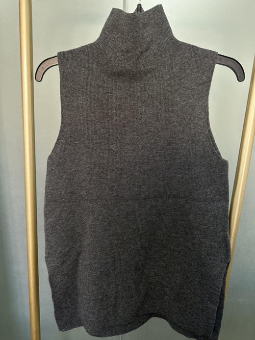 Theory羊毛羊绒高领针织背心女款 商品图9