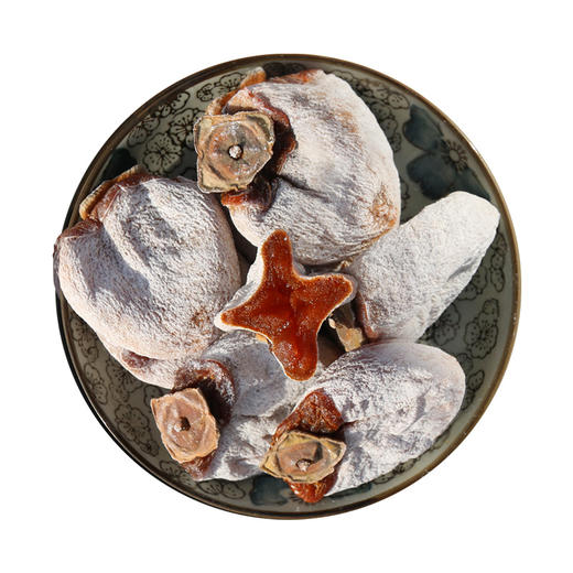 【包邮】农家自制吊霜柿饼  生态种植优选柿子  自然晾制  香甜软糯350g*3盒 商品图5