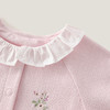 英氏婴儿哈衣女宝连体衣23春夏新款花边长袖外出爬服YRHAJ1P156A 商品缩略图3
