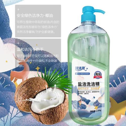 顺清柔盐洁洗洁精
  1.28kg 商品图2