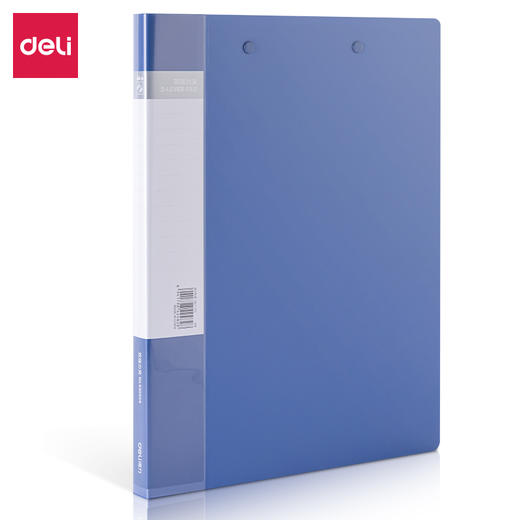 得力5302AS双强力夹(蓝)(个) 商品图0