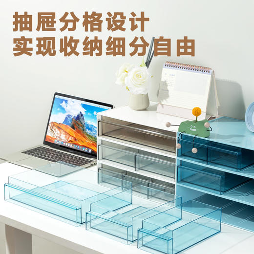 得力PK106组合抽屉收纳盒(三格)(个) 商品图5