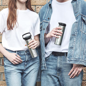 【6F】Tiger/虎牌不锈钢真空保温杯MEA-A048 商务便携水杯子 MEA-B048